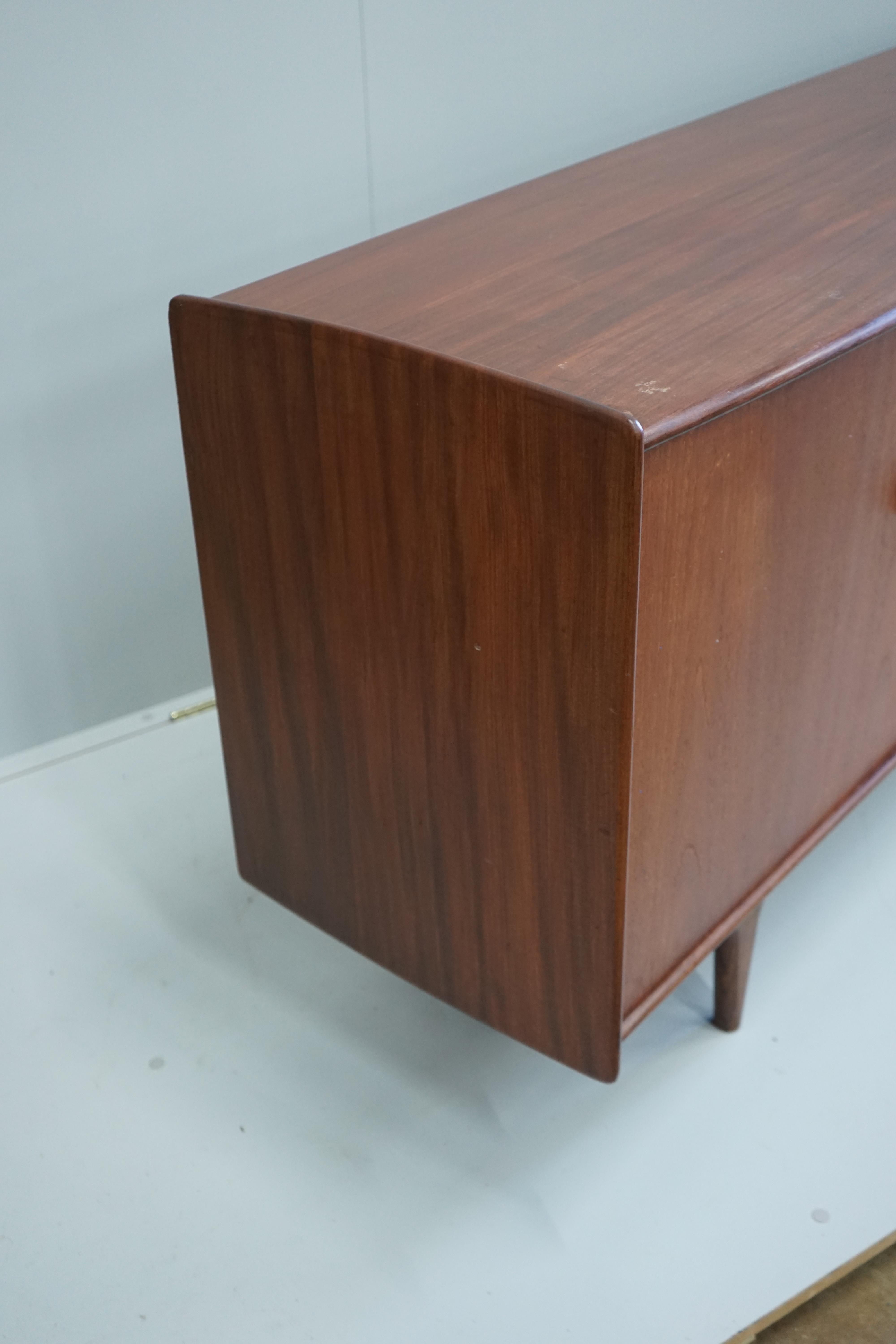 John Herbert for Younger Furniture - A mid century teak 'Fonseca' sideboard, length 198cm, depth 46cm, height 81cm
